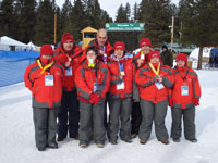 Foto do equipo galego que se desprazou até Idaho