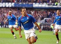 Nacho Novo cos Glasgow Rangers