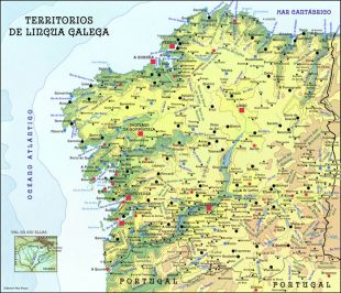 Territorios de Lingua Galega (clique para ampliar)