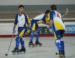 A selección catalá de hockey patíns