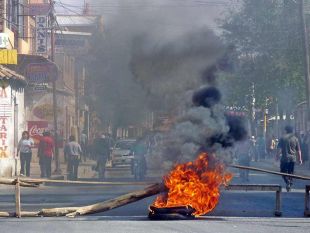 Imaxe dunha rúa de Tarija, onde se produciron os incidentes / Imaxe: Clarín